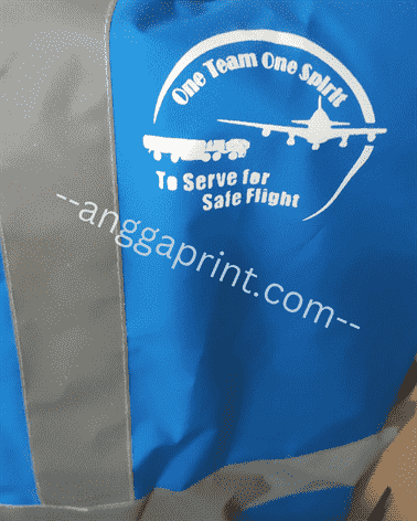Jasa Sablon Rompi Safety Custom — Reflective, Standar K3, untuk Proyek & Event