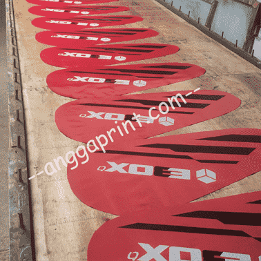 Jasa Sablon Sarung Raket Custom — Badminton, Tenis & Squash