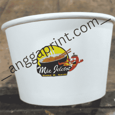 Jasa Sablon Paper Bowl Custom — Food Grade, Aman Makanan Panas (3)